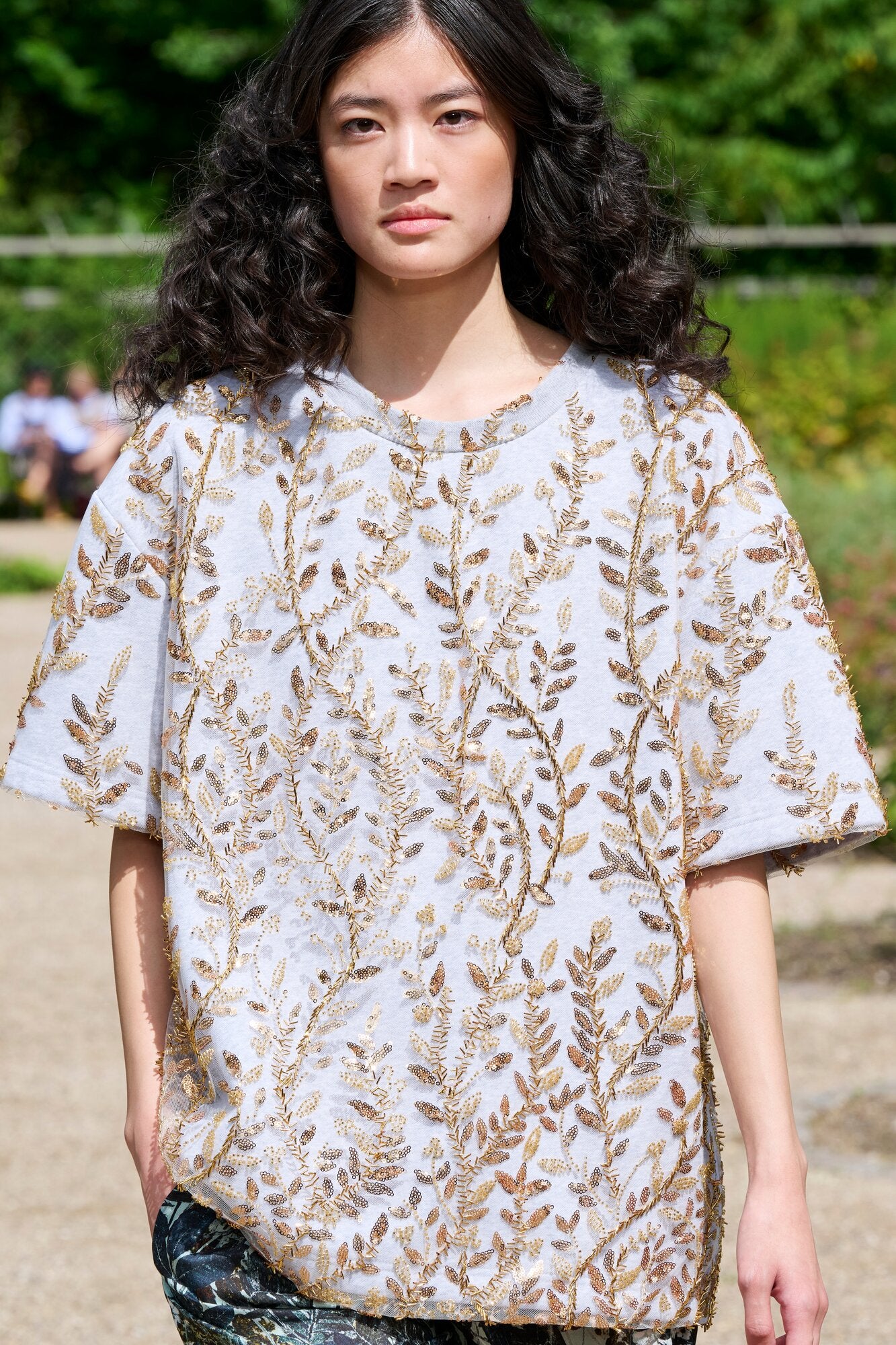 Berfin t-shirt - guldfarvet